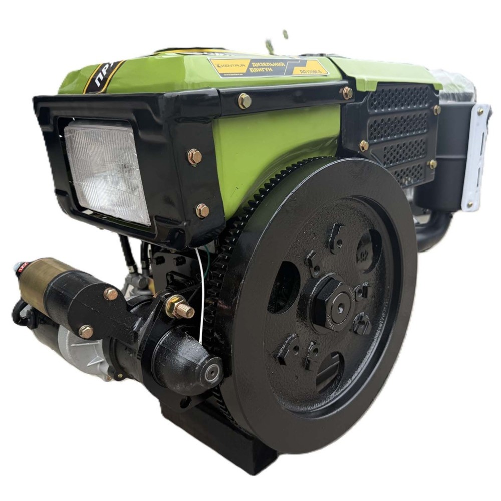 Двигун дизельний Кентавр ДД190ВЕ-Б (10 к.с./7,35 кВт) green