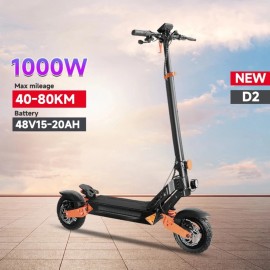 Електросамокат KEPOW D2 (800 Вт; 20 А*год; 48 В), колеса 10 ", чорний