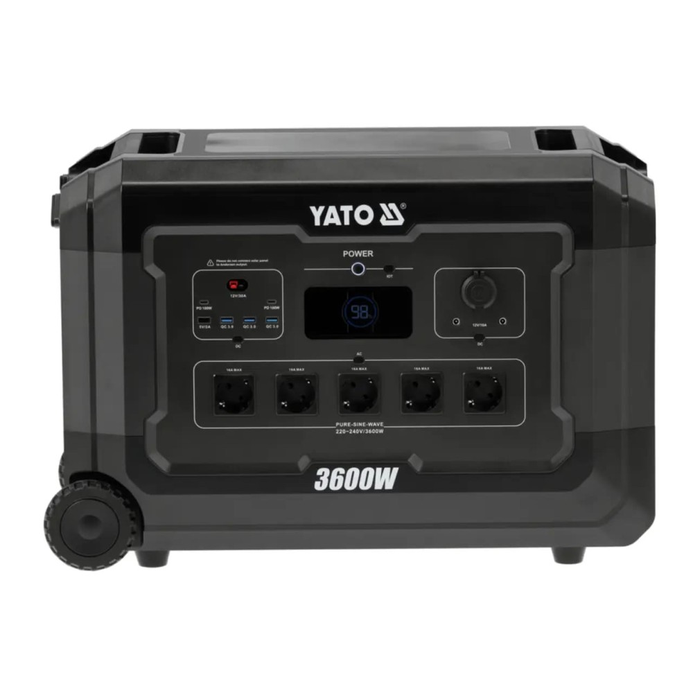 Портативна електростанція 3600 ВТ YATO YT-83096