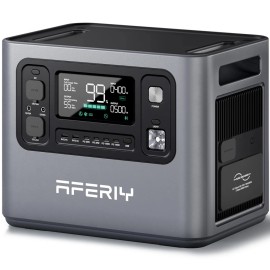 Зарядна станція Aferiy AF-P280, 2800 Вт, 2048 Вт/год (електростанція для дому, UPS, ДЖБ)