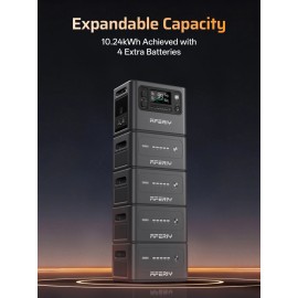 Зарядна станція Aferiy AF-P280, 2800 Вт, 2048 Вт/год (електростанція для дому, UPS, ДЖБ)