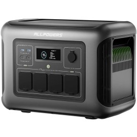 Зарядная станция Allpowers R1500 Lite, 1600 Вт, 1056 Вт*ч (электростанция для дома, UPS, ИБП)
