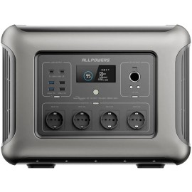 Зарядная станция Allpowers R2500, 2500 Вт, 2016 Вт/час (электростанция для дома, UPS, ДЖБ)