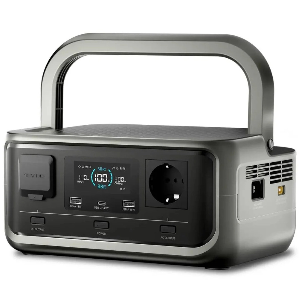 Зарядна станція Allpowers VOLIX P300, 300 Вт, 256 Вт*год (електростанція для дому, UPS, ДБЖ)