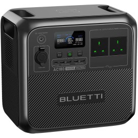 Зарядна станція Bluetti AC180, 1800 Вт, 1152 Вт/год (електростанція для дому, UPS, ДБЖ) UK