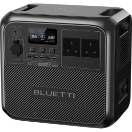 Зарядная станция Bluetti AC180, 1800 Вт, 1152 Вт/час (электростанция для дома, UPS, ИБП) UK