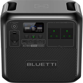 Зарядная станция Bluetti AC180, 1800 Вт, 1152 Вт/час (электростанция для дома, UPS, ИБП) UK