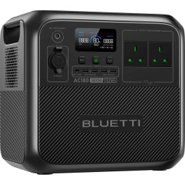 Зарядна станція Bluetti AC180, 1800 Вт, 1152 Вт/год (електростанція для дому, UPS, ДБЖ) UK