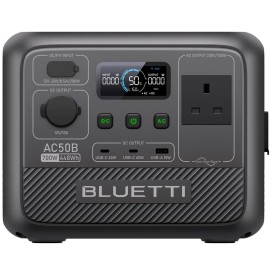 Зарядна станція Bluetti AC50B, 700 Вт, 448 Вт/год (електростанція для дому, UPS, ДБЖ) UK
