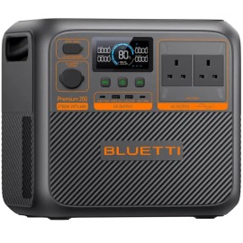 Зарядна станція Bluetti Premium 200 V2, 2700 Вт, 2073 Вт*год (електростанція для дому, UPS, ДБЖ) UK