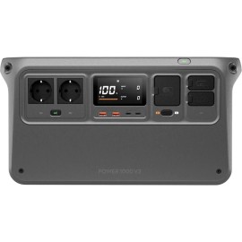 Зарядна станція DJI Power 1000 V2, 2600 Вт, 1024 Вт/год (електростанція для дому, UPS, ДЖБ)