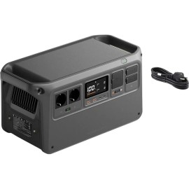 Зарядна станція DJI Power 1000 V2, 2600 Вт, 1024 Вт/год (електростанція для дому, UPS, ДЖБ)