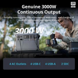 Зарядна станція DJI Power 2000, 3000 Вт, 2048 Вт*год (електростанція для дому, UPS, ДЖБ)