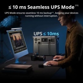 Зарядна станція DJI Power 2000, 3000 Вт, 2048 Вт*год (електростанція для дому, UPS, ДЖБ)