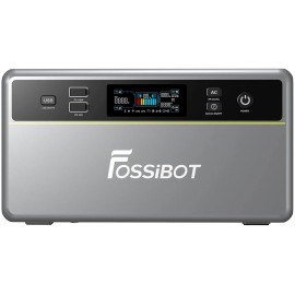 Зарядна станція Fossibot FBP1200, 1200 Вт, 1958 Вт*год (електростанція для дому, UPS, ДБЖ), зелена