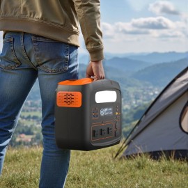 Зарядна станція NewsMy N1200, 1800 Вт, 1024 Вт*год (електростанція для дому, UPS, ДЖБ)