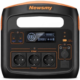 Зарядна станція NewsMy N1200, 1800 Вт, 1024 Вт*год (електростанція для дому, UPS, ДЖБ)