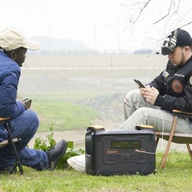 Зарядна станція NewsMy S2400A, 2400 Вт, 2048 Вт/год (електростанція для дому, UPS, ДБЖ) EU