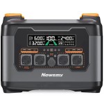 Зарядна станція NewsMy S2400A, 2400 Вт, 2048 Вт/год (електростанція для дому, UPS, ДБЖ) EU