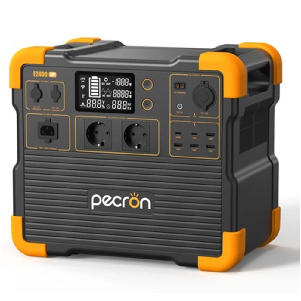 Зарядна станція Pecron F2400LFP, 2400 Вт, 2048 Вт*год (електростанція для дому, UPS, ДБЖ) EU