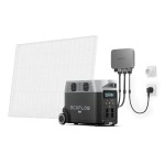 Комплект EcoFlow PowerStream - мікроінвертор 600W + зарядна станція Delta Pro