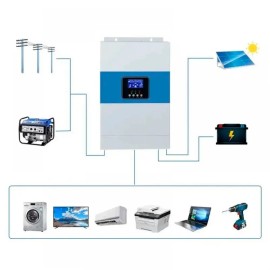 Комплект резервного живлення Гібридний інвертор Daxtromn + 2 акумулятора Dyness B4850 LiFePO4