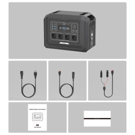 Портативна зарядна станція OUPES S1 2000W 1024Wh LiFePO4