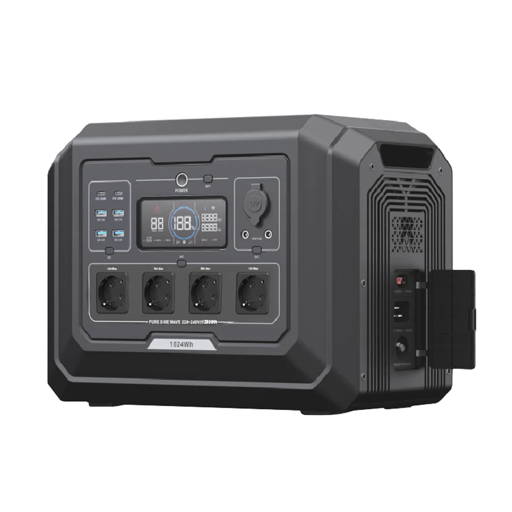 Портативна зарядна станція OUPES S1 2000W 1024Wh LiFePO4