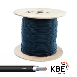 Кабель для сонячних батарей 6 мм² KBE SOLAR H1Z2Z2-K чорний (Німеччина)