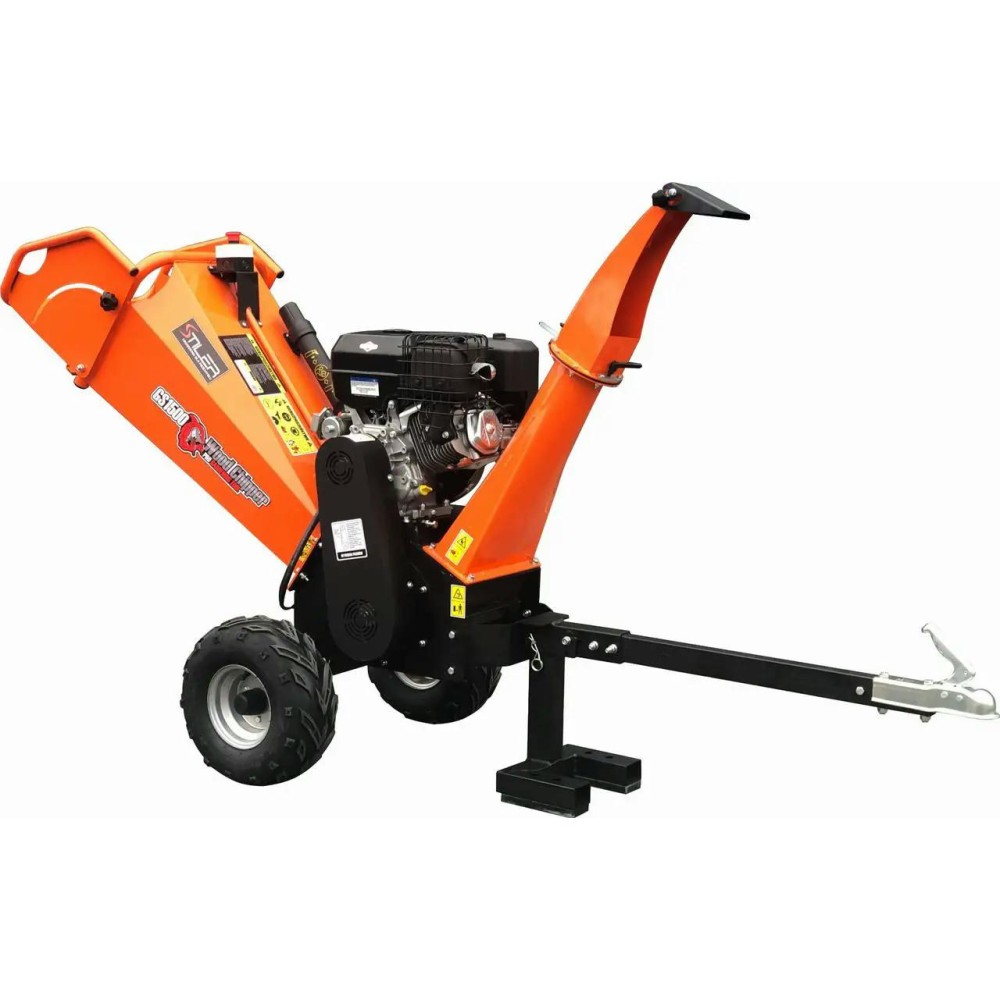 Подрібнювач гілок STILER GS1500 Стартер та  Американський двигун 13,5 к.с.