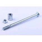 Вісь колеса переднього діаметр 10 мм в комплекті - Дельта/Альфа