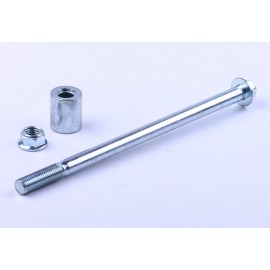 Вісь колеса переднього діаметр 10 мм в комплекті - Дельта/Альфа Вісь колеса переднього діаметр 10 мм в комплекті - Дельта/Альфа