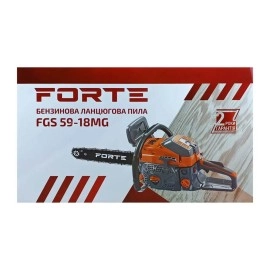 Бензинова ланцюгова пила Forte FGS59-18MG
