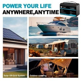 Акумулятор TTWEN LiFePO4 12V/100AH, 100A (1280W*h)