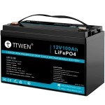 Акумулятор TTWEN LiFePO4 12V/100AH, 100A (1280W*h)