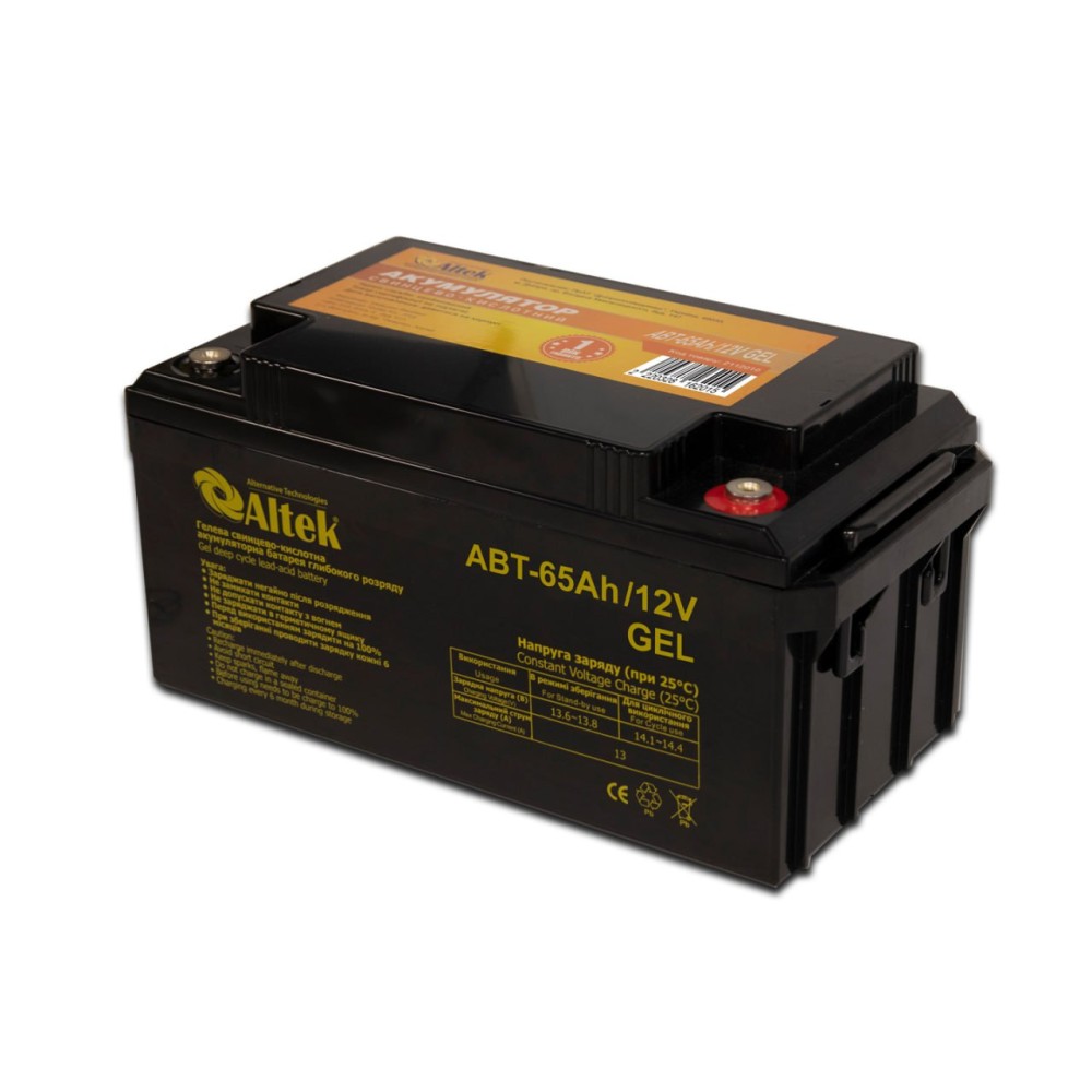 Акумулятор ALTEK ABT-65-12-GEL