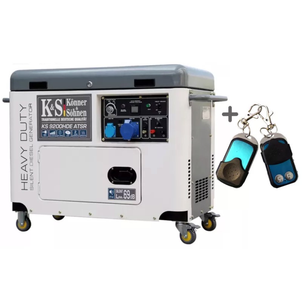 Генератор дизельний Könner&Söhnen KS 9200HDE  ATSR