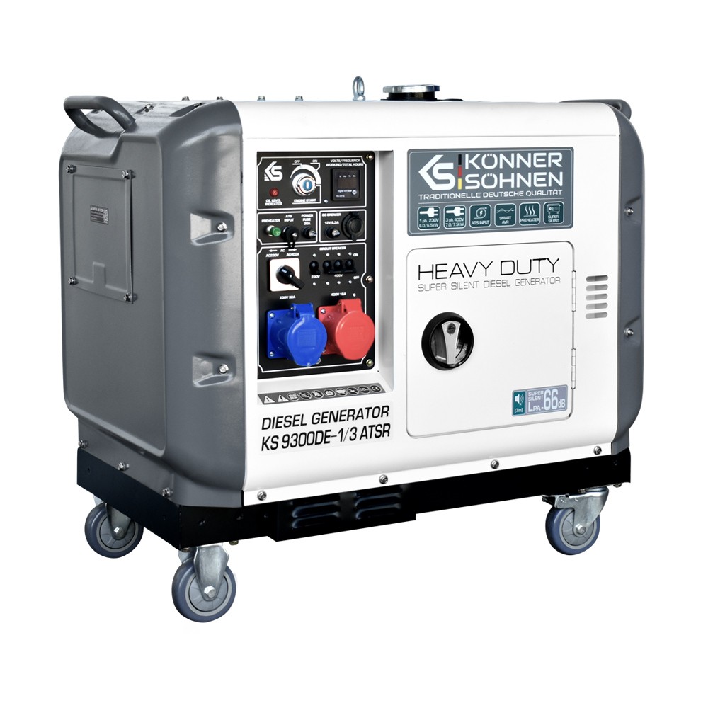 Генератор дизельний Könner&Söhnen KS 9300DE ATSR