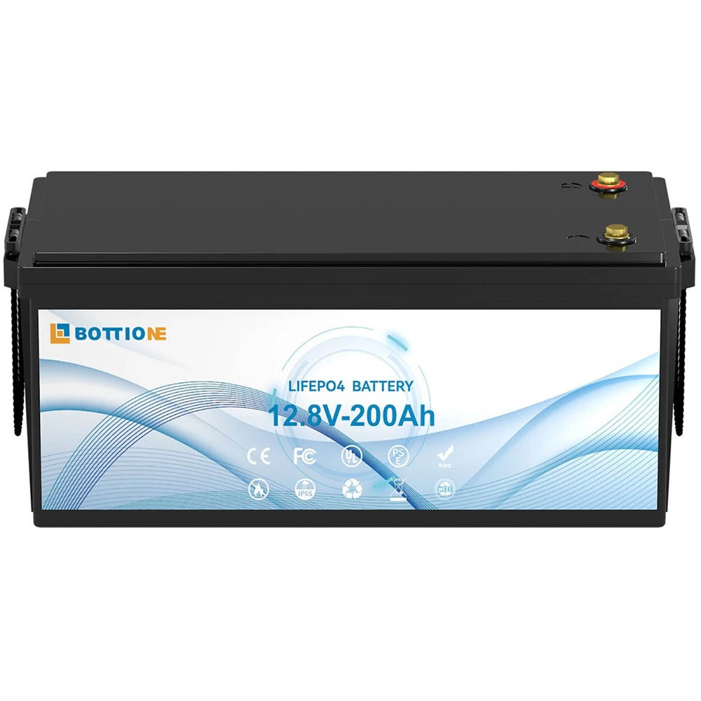 Акумулятор Bottione LiFePO4 12V/200AH (2400W*h) (літій-залізо-фосфатний акумулятор для ДБЖ (UPS))