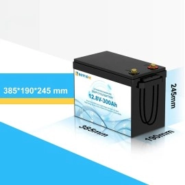 Акумулятор Bottione LiFePO4 12V/300AH, 3840W*h (літій-залізо-фосфатний акумулятор для ДБЖ (UPS))