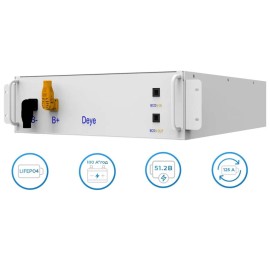Акумулятор Deye BOS-G30 LiFePO4 307,2V/100AH, 30,72 kW*h, 50/100А, 6хBOS-GM5.1 (High-voltage, літій-залізо-фосфатний акумулятор для ДБЖ (UPS))