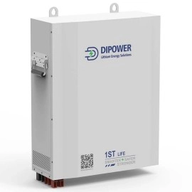 Акумулятор Dipower Wall Mounted 48V/120AH, 5760W*h (BYD NMC, 13S1P, літій-іонний акумулятор для ДБЖ (UPS))