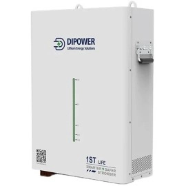 Акумулятор Dipower Wall Mounted with LED, 48V/150AH, 7200W*h (CATL NMC, 13S1P, літій-іонний акумулятор для ДБЖ (UPS))