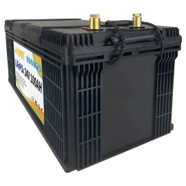 Акумулятор FlyPower LiFePO4 24V/100AH (2400W*h) (літій-залізо-фосфатний акумулятор для ДБЖ (UPS))