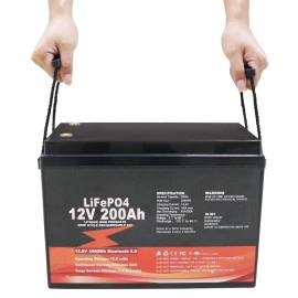 Акумулятор Fuyue LiFePO4 12V/200AH (2400W*h) (літій-залізо-фосфатний акумулятор для ДБЖ (UPS), Bluetooth APP, Smart BMS)