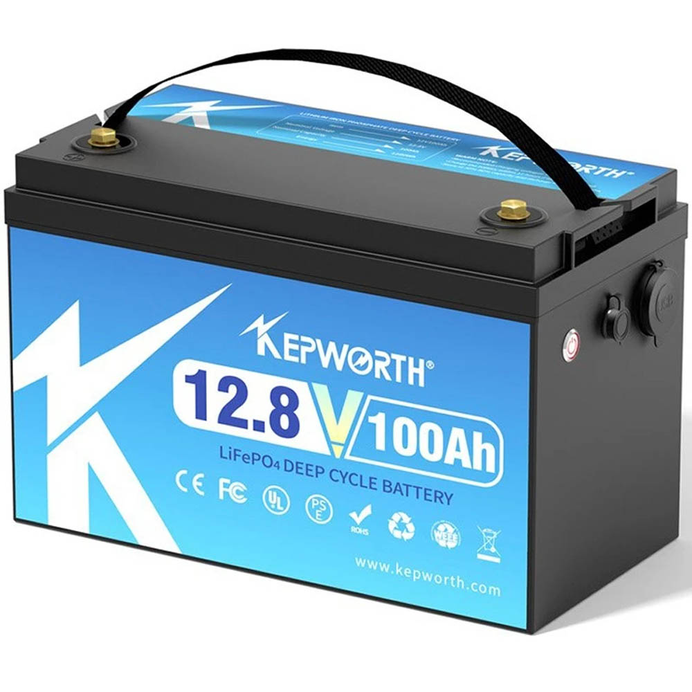 Акумулятор Kepworth LiFePO4 12V/100AH (1280W*h) (літій-залізо-фосфатний акумулятор для ДБЖ (UPS)