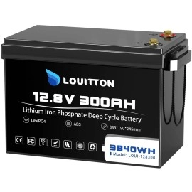 Акумулятор Louitton LiFePO4 12.8V/300AH (3840W*h) (літій-залізо-фосфатний акумулятор для ДБЖ (UPS))