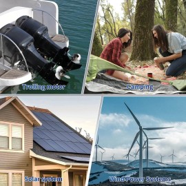 Акумулятор Louitton LiFePO4 25,6V/60AH (1536 W*h) (літій-залізо-фосфатний акумулятор для ДБЖ (UPS))