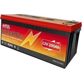 Акумулятор MOSEWORTH LiFePO4 12V/200AH (2400W*h) (літій-залізо-фосфатний акумулятор для ДБЖ (UPS))