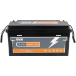 Акумулятор PowMr 12,8V/200Ah, 2560W*h, 200A (LiFePO4, для будинку, котла, сонячних батарей)